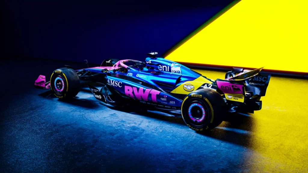 F1: Alpine apresenta pintura especial para GPs dos EUA, México e Brasil com participação de Colapinto e Neymar