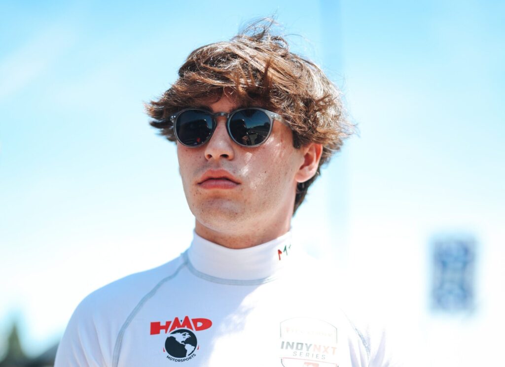 Indy: Enzo Fittipaldi e Nicholas Monteiro representam o Brasil em teste coletivo da Indy NXT em Indianápolis