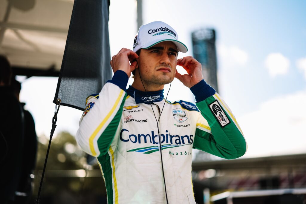 Indy: Collet fecha testes no oval de Phoenix em 12º e é melhor estreante da sessão