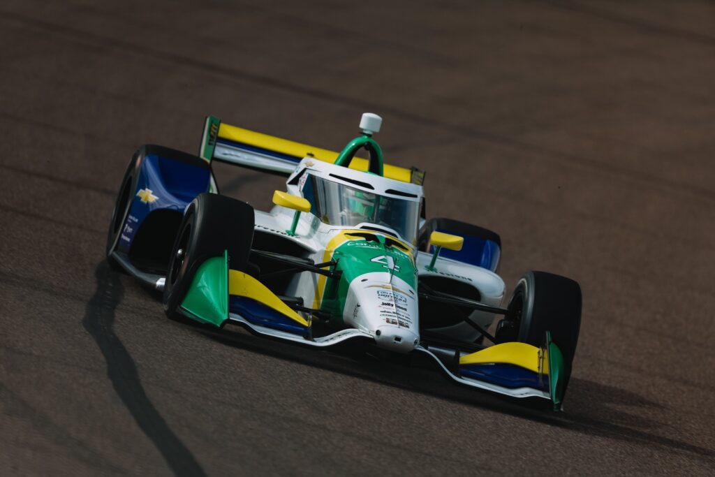 Indy: Collet celebra evolução nos testes de Phoenix e projeta estreia em St. Pete