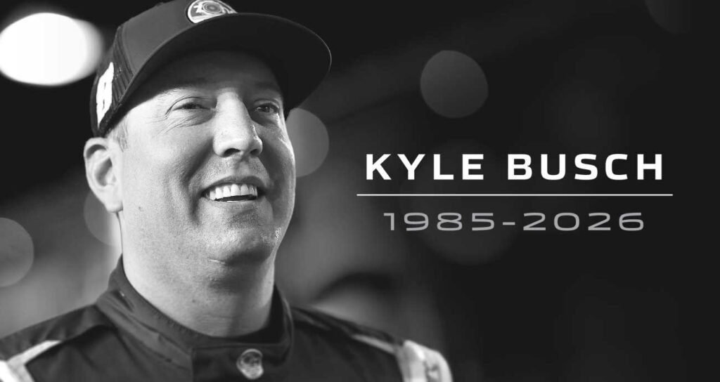 NASCAR: Morre Kyle Busch, bicampeão, aos 41