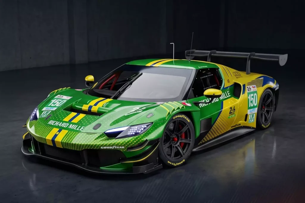 WEC: AF Corse homenageia Brasil em Le Mans