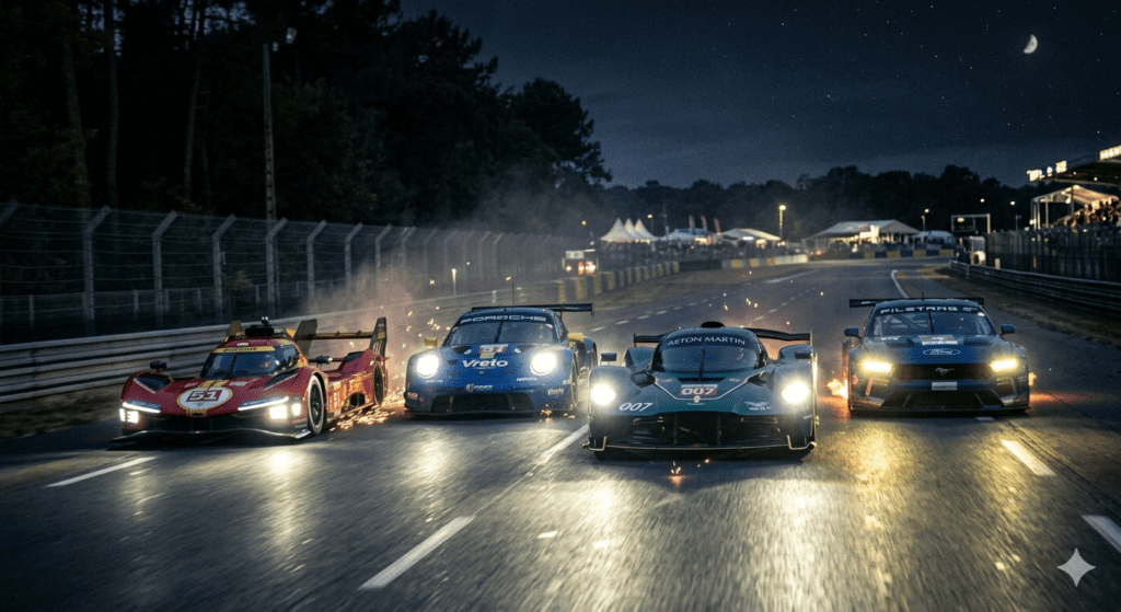 O Dia Mais Longo do Ano: Favoritos, Expectativas e o Esquadrão Brasileiro para as 24 Horas de Le Mans
