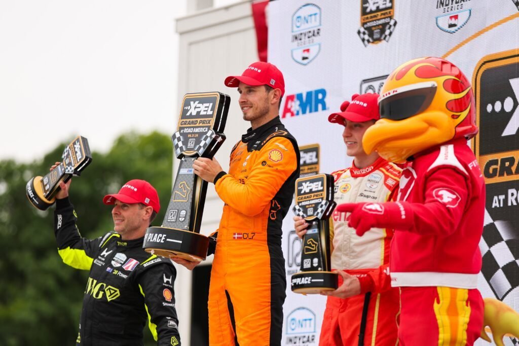 Indy: Lundgaard vence GP de Road America