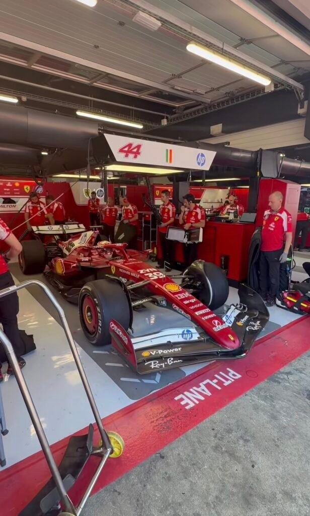 F1: Rafa Câmara testa Ferrari SF-25 em Barcelona