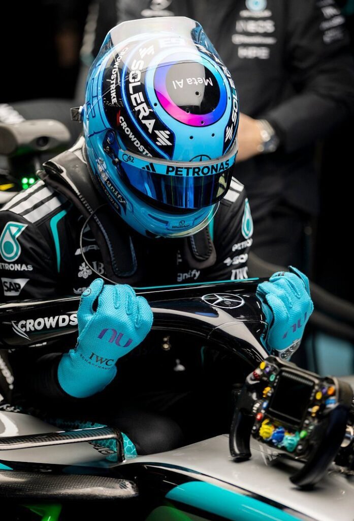 F1: Russell lidera TL1 em Barcelona; Bortoleto é 12º