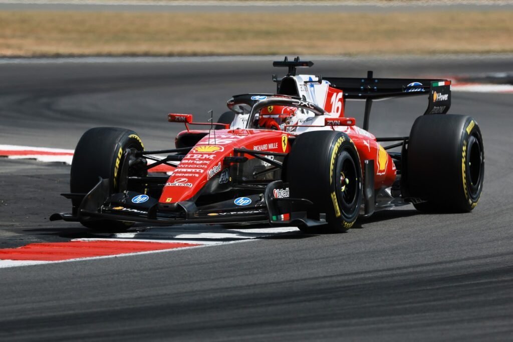 F1: Leclerc vence GP da Grã-Bretanha; Bortoleto é P8