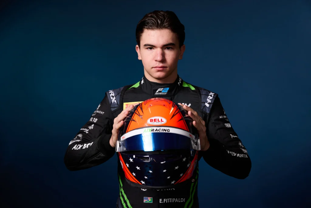 F2: Fittipaldi enfrenta dificuldades na AIX, mas mostra velocidade na estreia