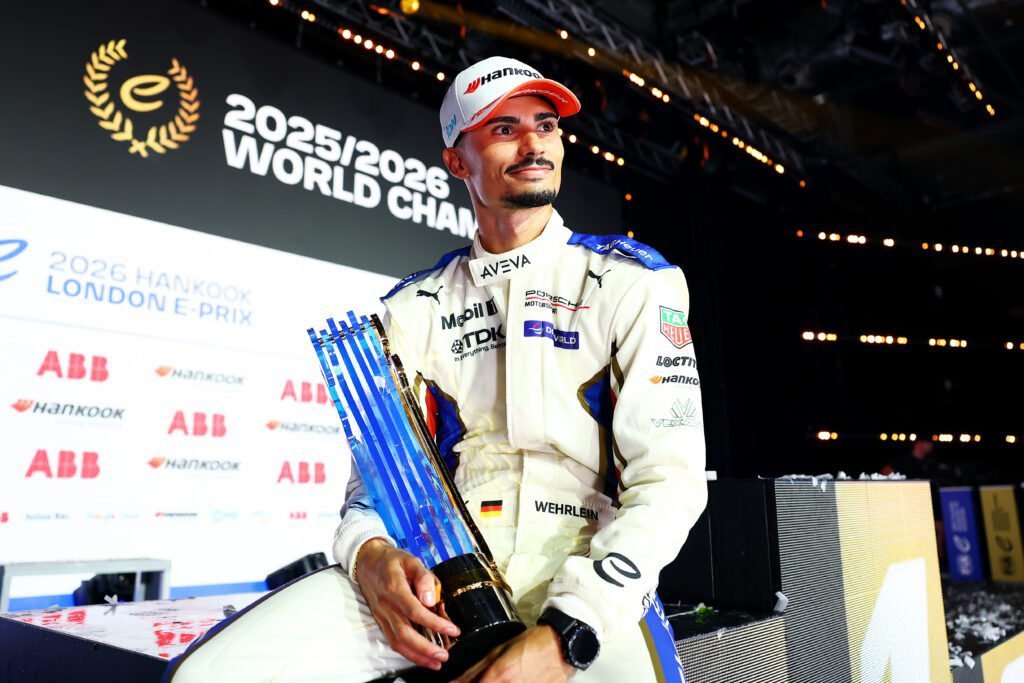 Fórmula E: Pascal Wehrlein dedica título à Porsche: “Sob pressão, somos melhores”